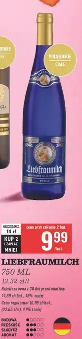 Biedronka Wino Liebfraumilch oferta