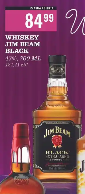 Biedronka Bourbon Jim Beam Black Extra Aged oferta