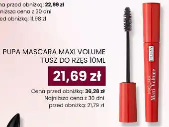 Dino Tusz do rzęs Pupa Maxi Volume oferta