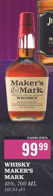 Biedronka Bourbon Maker's Mark oferta