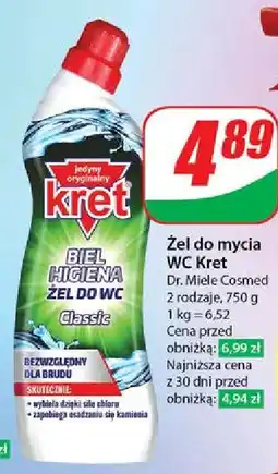 Dino Żel do wc wybiela Kret oferta