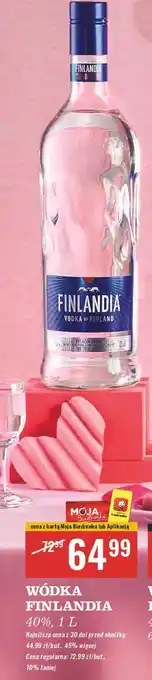 Biedronka Wódka Finlandia Vodka Of Finland oferta