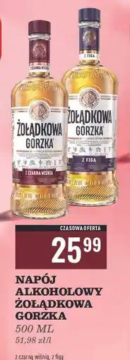 Biedronka Wódka Żołądkowa Gorzka Czarna Wiśnia oferta