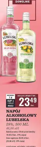 Biedronka Wódka Lubelska Cytrynówka oferta