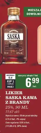 Biedronka Wódka Saska Kawa Z Nutą Brandy oferta