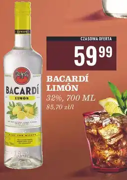 Biedronka Rum Bacardi Limon oferta