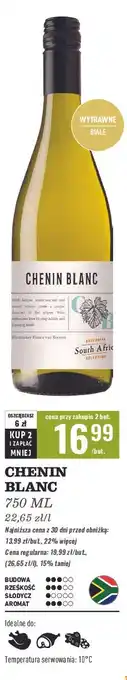 Biedronka Wino Chenin Blanc oferta