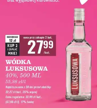 Biedronka Wódka Luksusowa Polish Vodka oferta