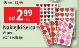 E.Leclerc Naklejki serca Arpex oferta