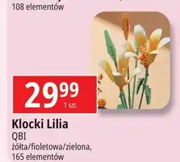 E.Leclerc Klocki lilia zielona Qbi oferta