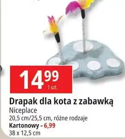 E.Leclerc Drapak dla kota kartonowy 38 x 12.5 cm Niceplace oferta