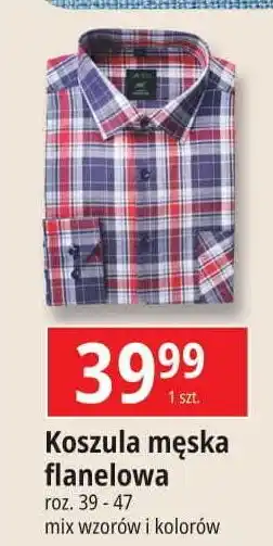 E.Leclerc Koszula męska flanelowa 39-47 oferta