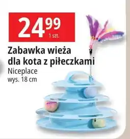 E.Leclerc Wieża z piłeczkami dla kota Niceplace oferta