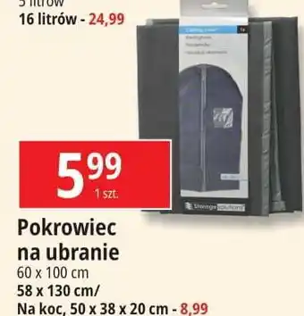 E.Leclerc Pokrowiec na koc 50 x 38 20 cm oferta