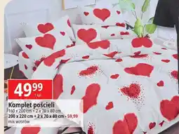 E.Leclerc Komplet pościeli 200 + 220 cm 2 x 70 80 oferta