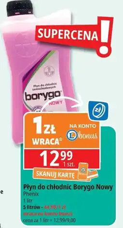 E.Leclerc Płyn do chłodnic - 35 c Borygo Nowy oferta