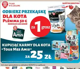 E.Leclerc Karma dla kota z łososiem Wiodąca Marka Tous Mes Amis oferta