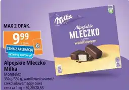 E.Leclerc Czekoladki czekoladowe Milka Alpejskie Mleczko oferta