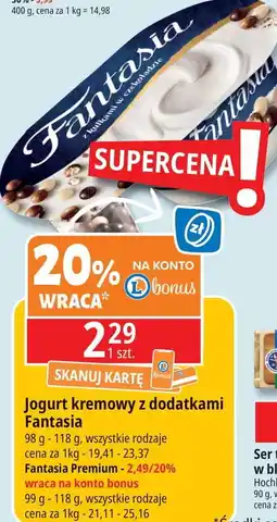 E.Leclerc Jogurt premium Danone Fantasia oferta