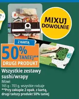 E.Leclerc Wrapy z łososiem wakame Mowi oferta