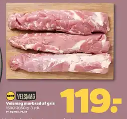 Netto Velsmag mørbrad af gris oferta