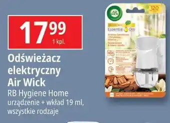 E.Leclerc Wkład drzewo sandałowe i zmysłowa wanilia Air Wick Electric Essential Oils oferta