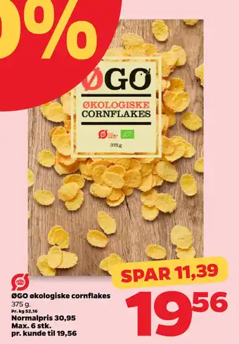 Netto ØGO økologiske cornflakes oferta