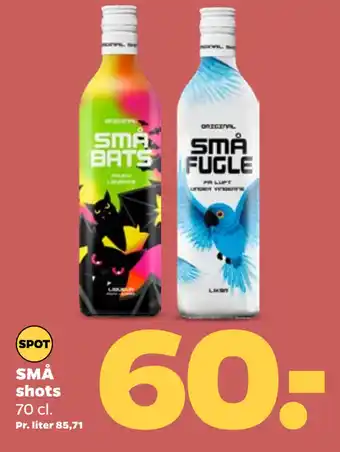 Netto SMÅ shots oferta