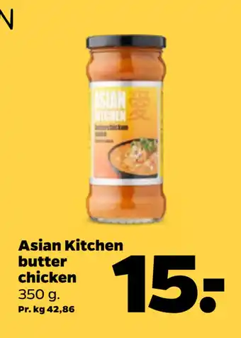 Netto Asian Kitchen butter chicken oferta