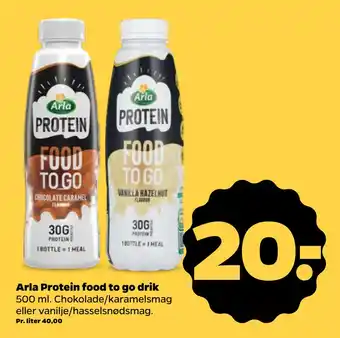 Netto Arla Protein food to go drik oferta