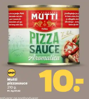 Netto Mutti pizzasauce oferta