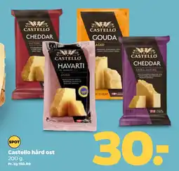 Netto Castello hård ost oferta