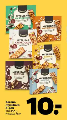 Netto Sereno myslibars 6-pak oferta