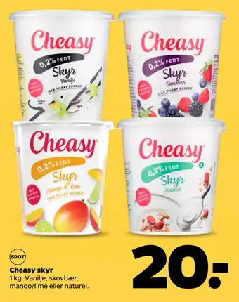 Netto Cheasy skyr oferta