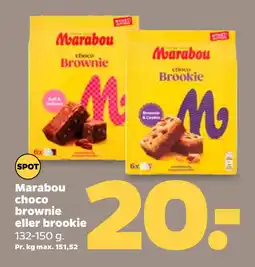 Netto Marabou choco brownie eller brookie oferta