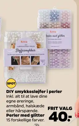 Netto Perler med glitter oferta