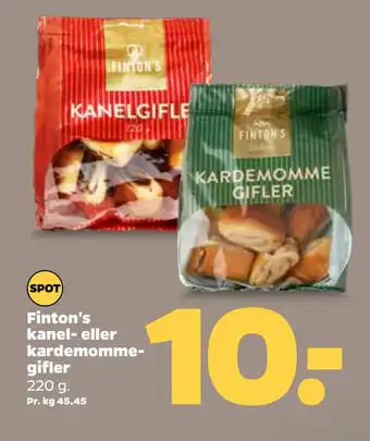 Netto Finton's kanel- eller kardemommegifler oferta