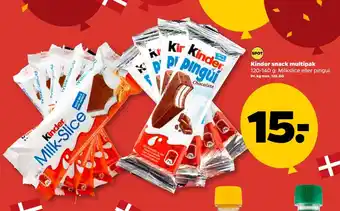 Netto Kinder snack multipak oferta