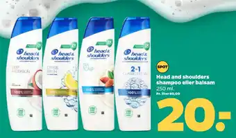 Netto Head and shoulders shampoo eller balsam oferta