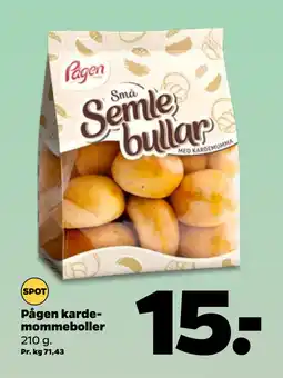 Netto Pågen kardemommeboller oferta