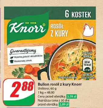 Dino Rosół z kury w kostkach Knorr oferta