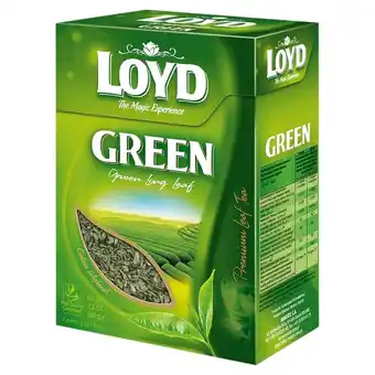 Dino Loyd Herbata zielona liściasta 80 g oferta