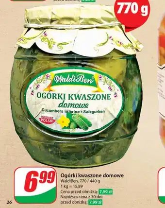 Dino Ogórki WaldiBen oferta