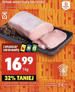 Delikatesy Centrum Schab bez kości Limit oferta