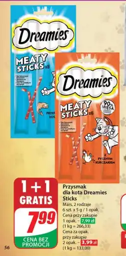 Dino Przysmak dla kota Dreamies oferta