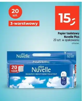 Dealz Papier toaletowy Nuvelle Plus oferta