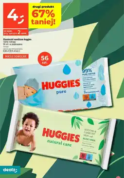 Dealz Chusteczki nawilżane Huggies Natural Care oferta