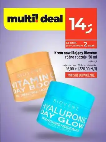 Dealz Krem do twarzy hyaluronic day glow Biovene oferta