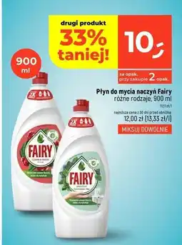 Dealz Płyn do mycia naczyń teatree & mint Fairy Sensitive oferta