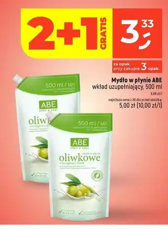 Dealz Mydło w płynie oliwka - zapas Abe oferta